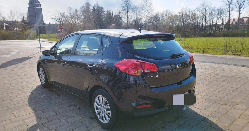 Kia Ceed cena 27500 przebieg: 166800, rok produkcji 2012 z Myślenice małe 154